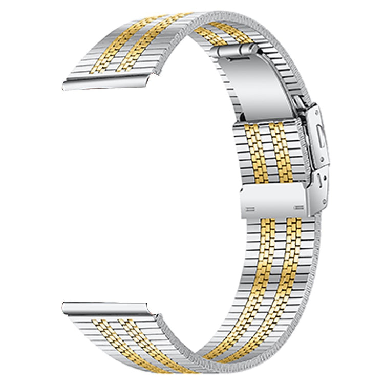 Fossil Gen 5 Julianna Watch Strap Five-Bead Band Bracelet 316L Stainless Steel - Silver Gold#serie_2