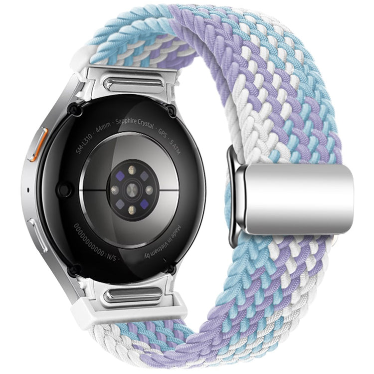 Samsung Galaxy Watch 20mm Watch Strap Magnetic Braided Band - Violet#serie_4