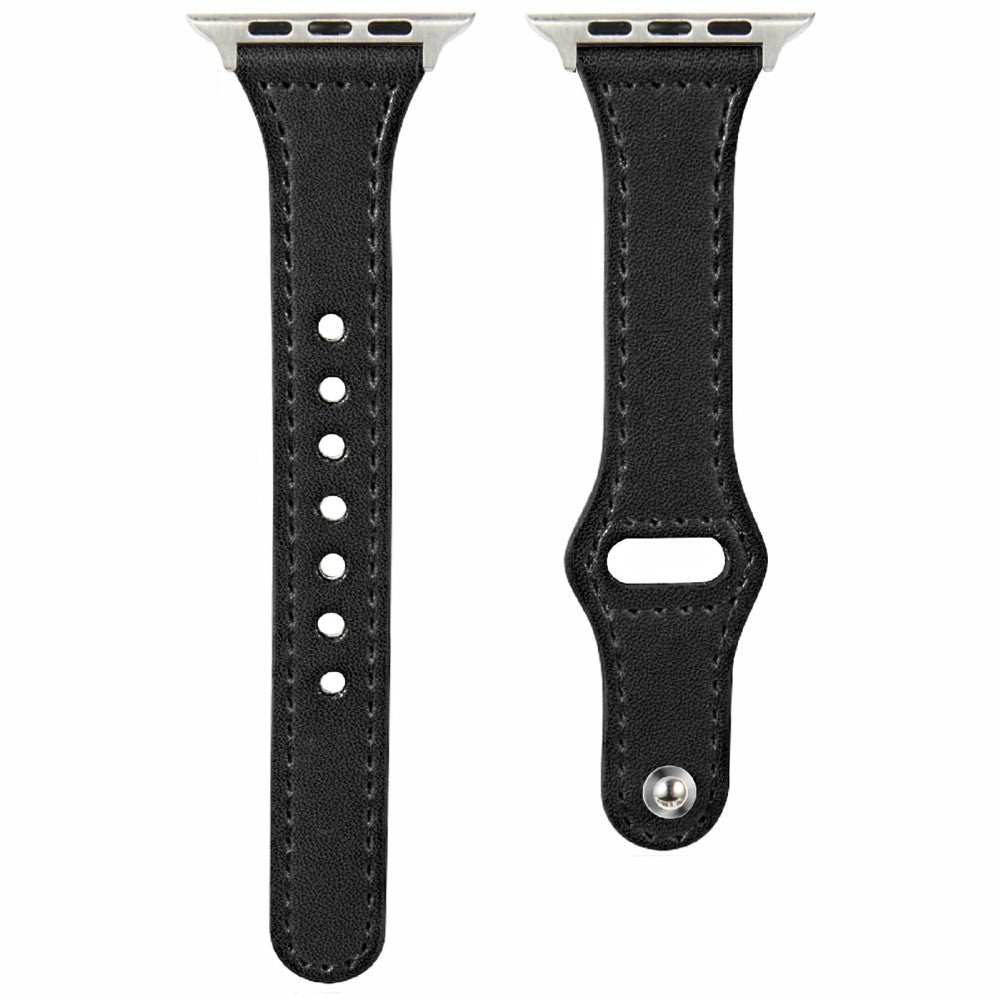 KALEBOL Apple Watch Series 49mm - 45mm - 44mm - 42mm Watch Strap, Small Buckle - Black#serie_5