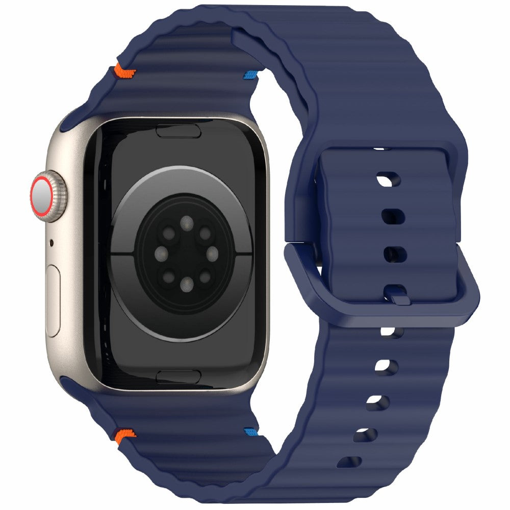 Silicone Strap for Apple Watch Series 49mm - 45mm - 44mm - 42mm Band - Navy Blue#serie_4