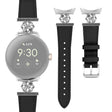 Incroyablement Confortable Google Pixel Watch 2 Cuir Véritable Et Métal Bracelet