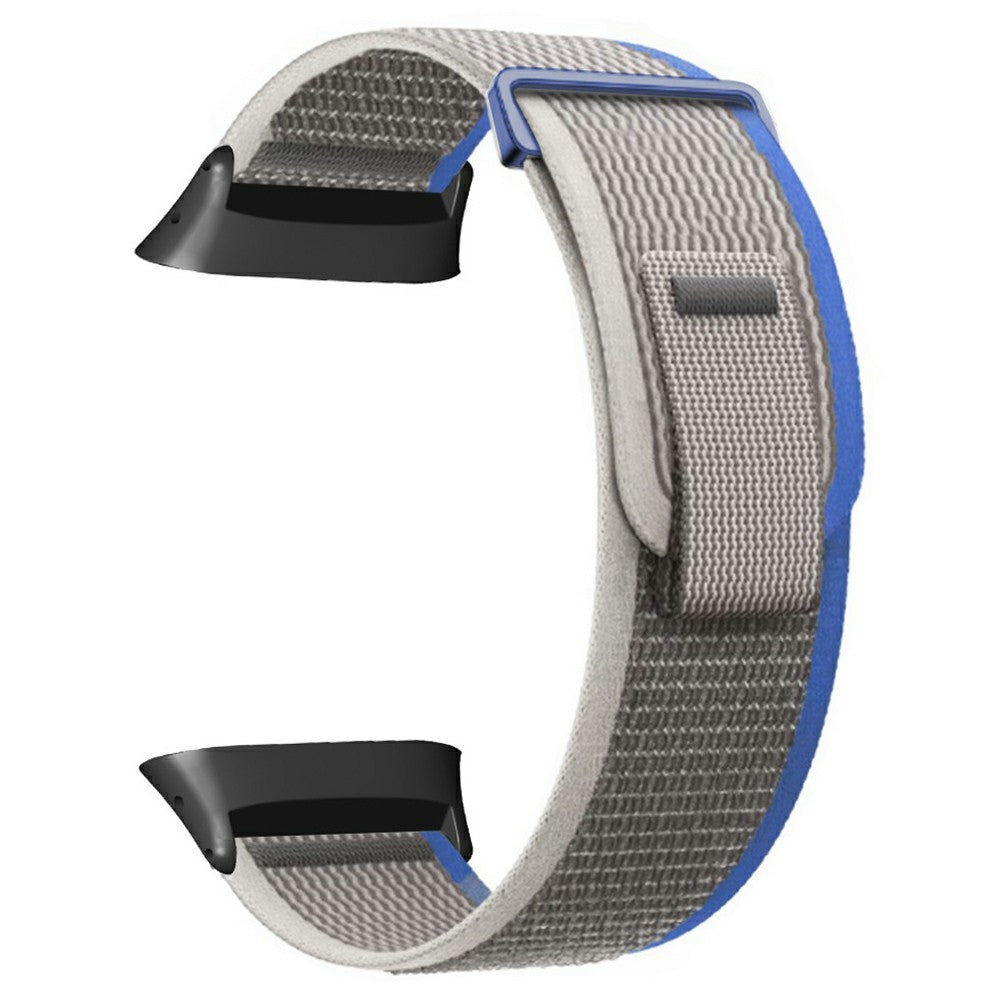 Polar Vantage Watch Strap Nylon Loop Adjustable Wrist Band - Blue+Grey#serie_6