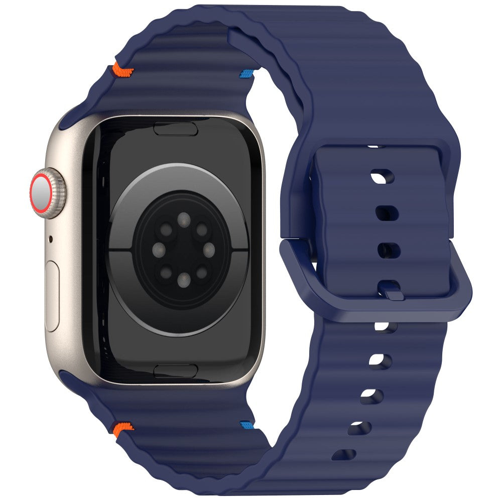 KALEBOL Silicone Strap Apple Watch Series 49mm - 45mm - 44mm - 42mm Band - Navy Blue#serie_4