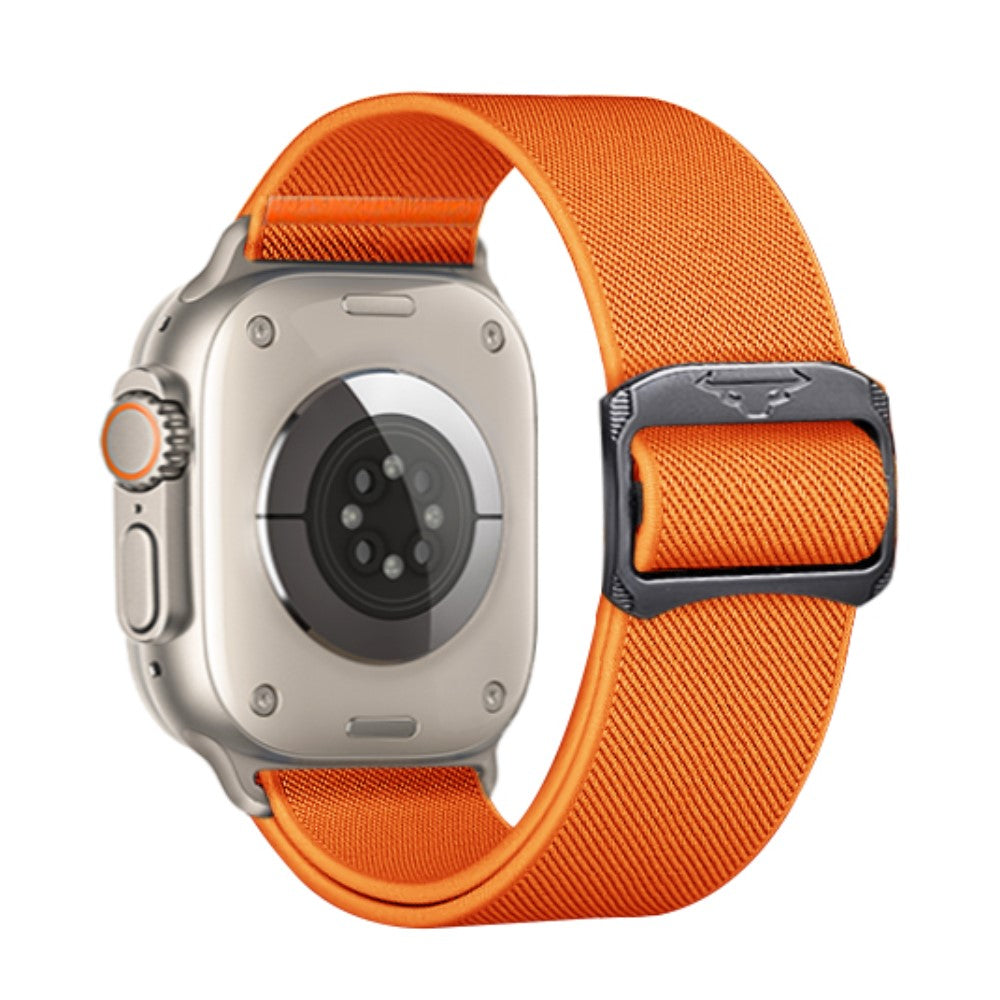 KALEBOL Nylon Watch Strap Apple Watch Series 49mm - 45mm - 44mm - 42mm - Orange#serie_1