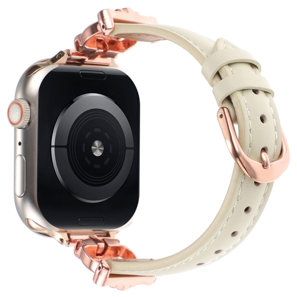 Apple Watch Series 49mm - 45mm - 44mm - 42mm Watch Band - Rose Gold / Starlight#serie_3