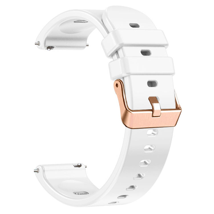 Huawei Watch GT 5 Pro 42mm / GT 5 41mm Silicone Strap 18mm Watch Band Replacement - White#serie_2