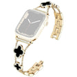Super Resistente Apple Smartwatch Metallo E Strass Universali Cinturino