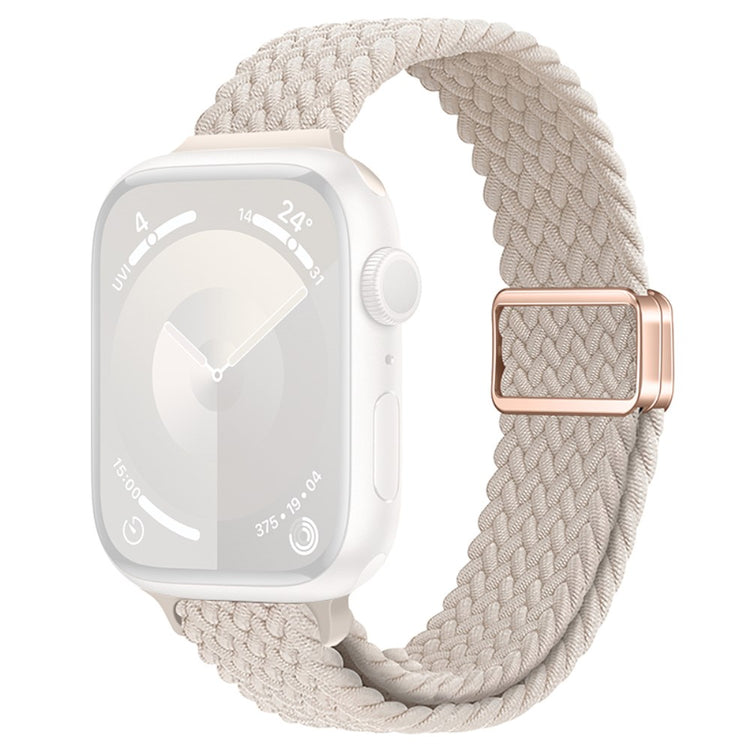 KALEBOL Braided Watch Strap Apple Watch Series 10 42mm Magnetic Nylon Sport Wristbands - Starlight#serie_14
