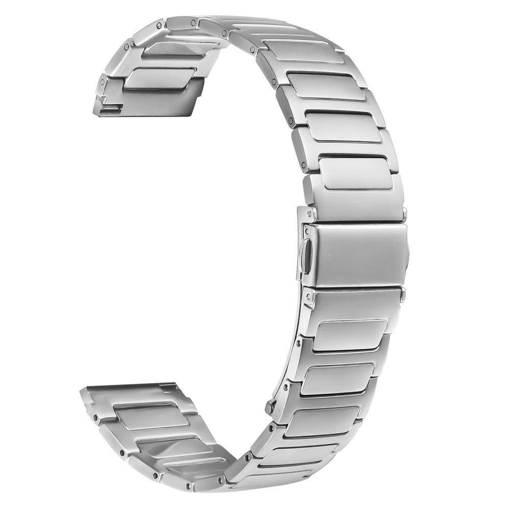 Haylou RT2 LS10 Watch Band Silver Stainless Steel Metal Watch Strap#serie_1