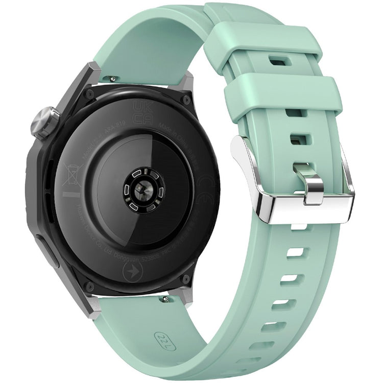 KALEBOL 22mm Silicone Watch Strap Samsung Galaxy Watch3 45mm / Huawei Watch GT 5 46mm / GT 5 Pro 46mm Wrist Band - Green#serie_4