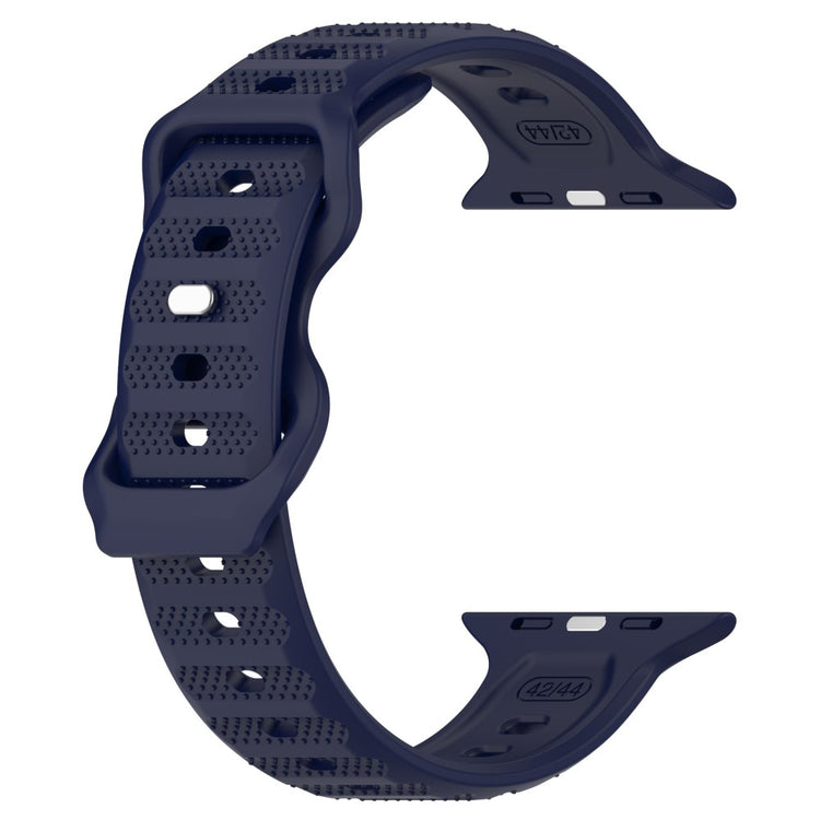 KALEBOL Dots Silicone Strap Apple Watch Series 41mm - 40mm - 38mm Reverse Buckle Watch Band - Midnight Blue#serie_9