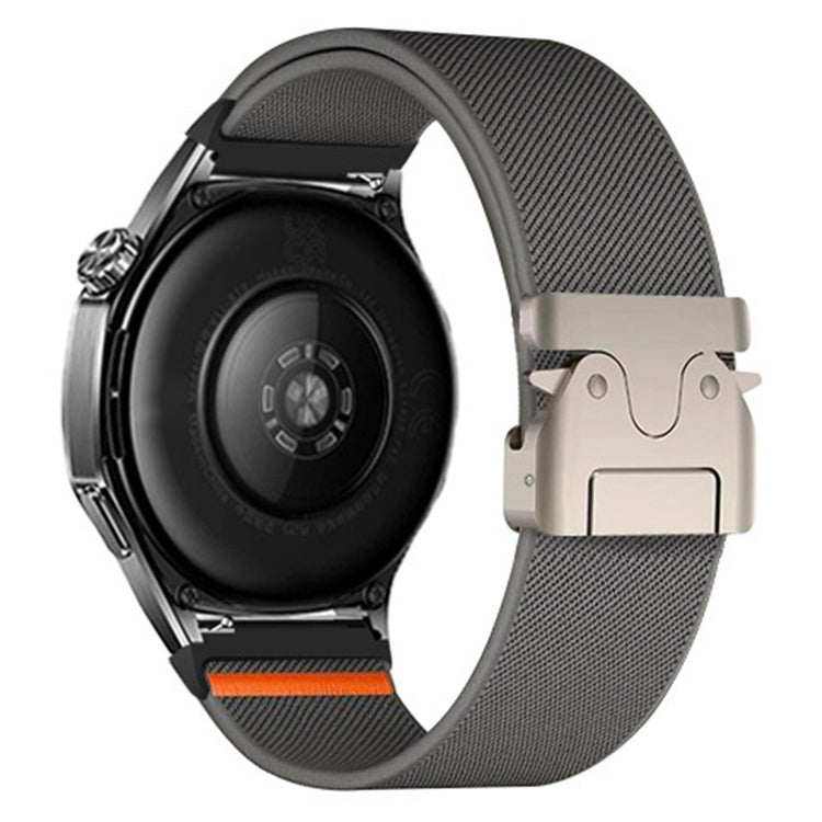 20mm Watch Band Huawei Watch GT 3 42mm Elastic Nylon Braided Strap - Dark Grey#serie_5
