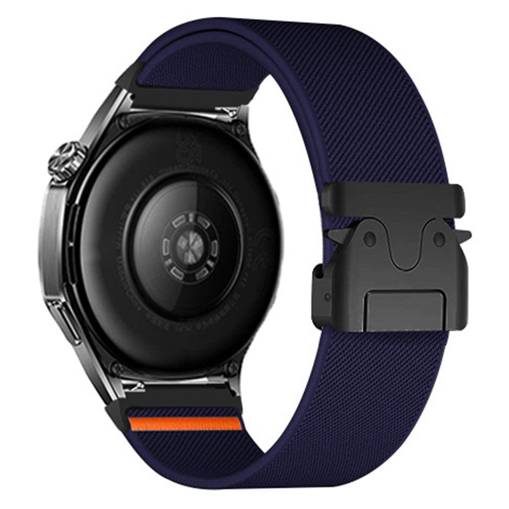 20mm Watch Band Huawei Watch GT 3 42mm Elastic Nylon Braided Strap - Dark Blue#serie_6