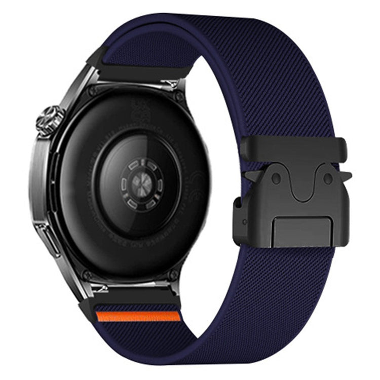 20mm Watch Band Huawei Watch GT 3 42mm Elastic Nylon Braided Strap - Dark Blue#serie_6