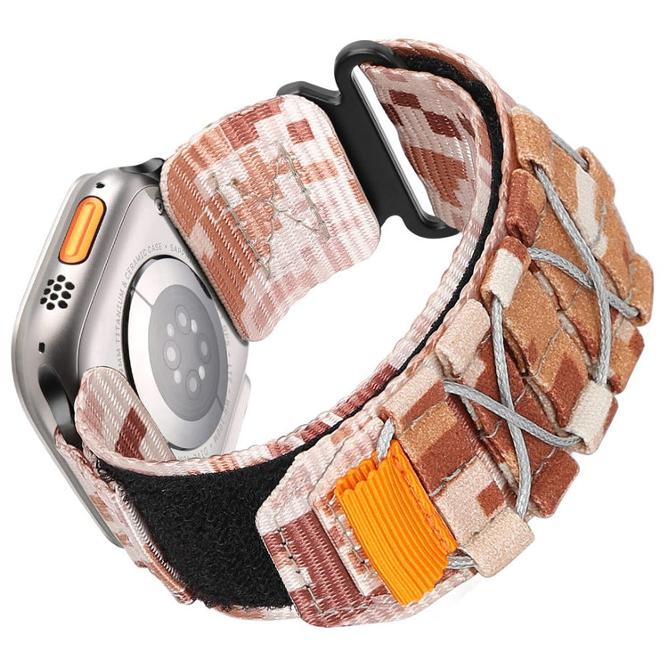 Watch Band Apple Watch Series 41mm - 40mm - 38mm Nylon Woven Magic Tape Strap - Digital Camouflage#serie_9