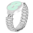Modisch Misfit Vapor Metall Und Strass Armband