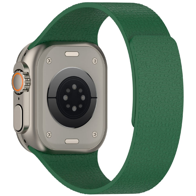 Soft Watch Strap Apple Watch Series 41mm - 40mm - 38mm Silicone Magnetic Band - Green#serie_4