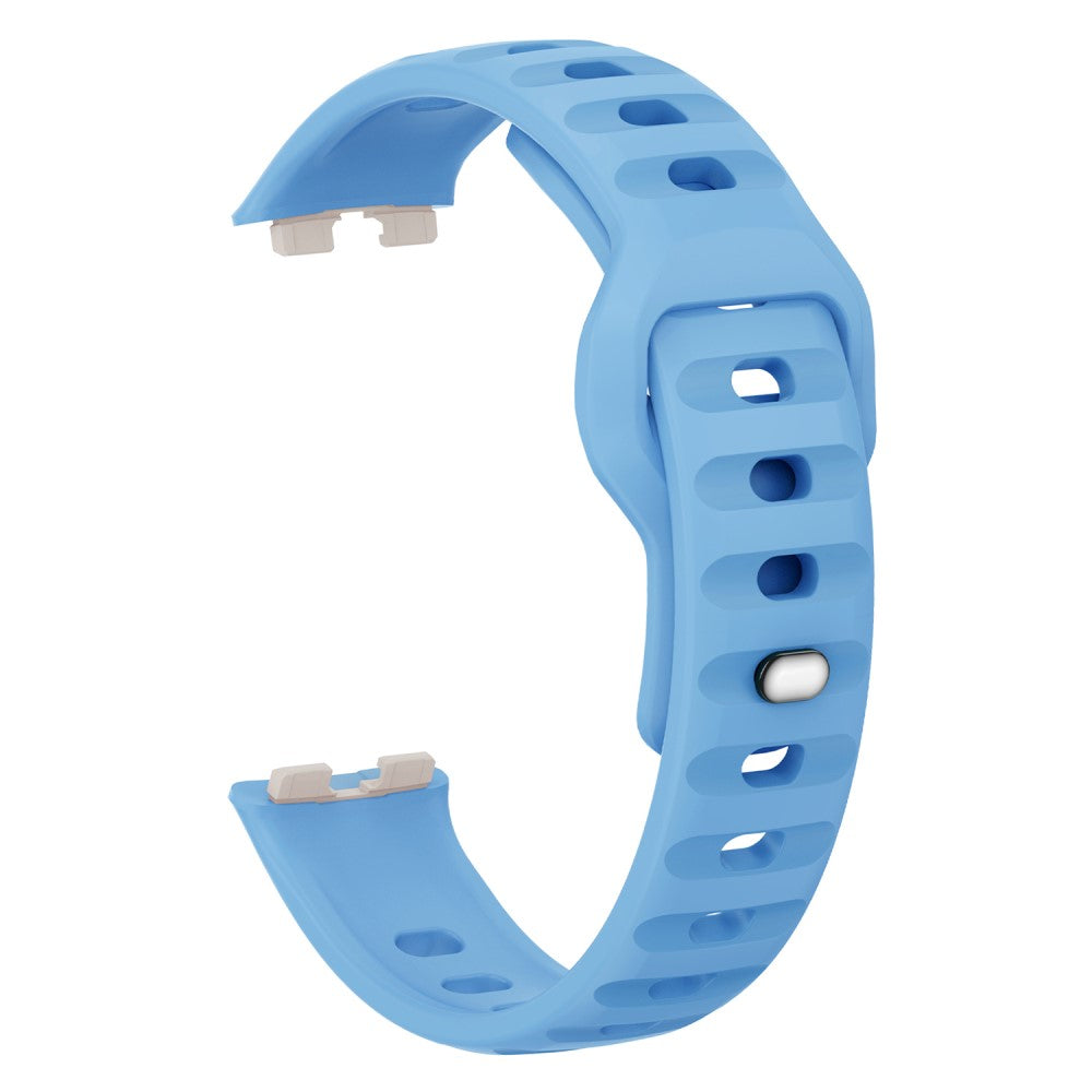 Silicone Strap Huawei Band 10 NFC / 10 / 9 NFC / 9 / 8 NFC / 8 Smart Bracelet Reverse Buckle Groove Design Band - Baby Blue#serie_1