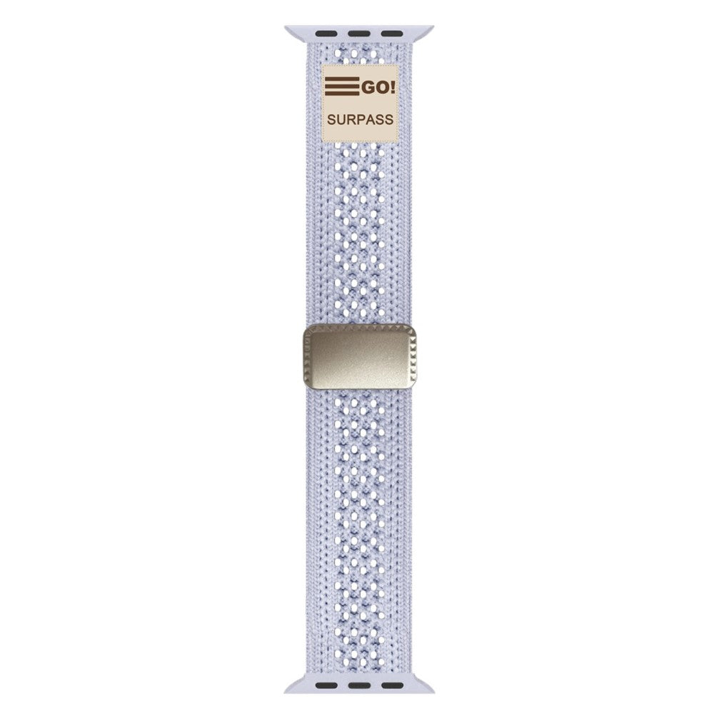 Watch Band Apple Watch Series 41mm - 40mm - 38mm Nylon Sport Breathable Strap - Baby Blue#serie_3