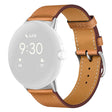 Unglaublich Stark Google Pixel Watch 3 41mm / Google Pixel Watch 2 Echtes Leder Universell Armband