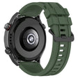 Watch Band for Huawei Watch Ultimate / Watch 3 / Watch 3 Pro Silicone Replacement Band with Extension Strap - Dark Green