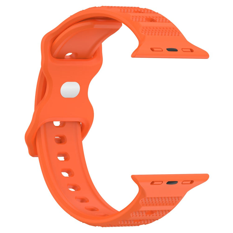 Vildt Fed Silikone Universal Rem passer til Apple Smartwatch - Orange#serie_2