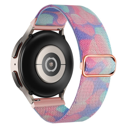Aqueous Fluid Patterned Nylon Watch Band for Coros Pace 2 / Apex 42mm - 20mm#serie_5