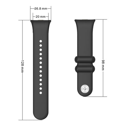 Xiaomi Smart Band 8 Pro / Redmi Watch 4 Watch Strap Silicone Replacement Wristband - Purple#serie_5