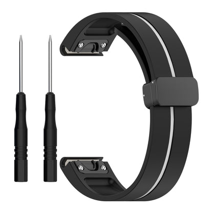 Mega Skøn Silikone Universal Rem passer til Smartwatch - Sort#serie_1