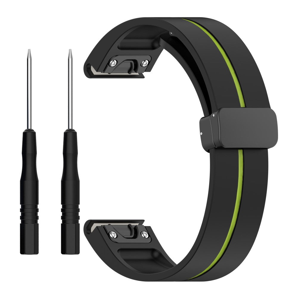 Mega Skøn Silikone Universal Rem passer til Smartwatch - Grøn#serie_5