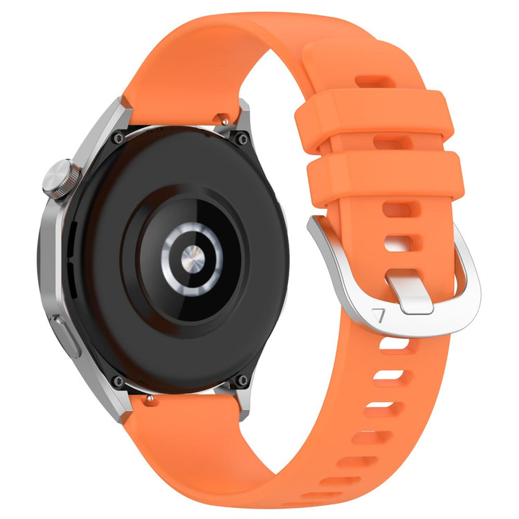 Helt Vildt Flot Silikone Universal Rem passer til Smartwatch - Orange#serie_2