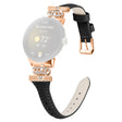 Molto Piacevole Google Pixel Watch 2 / Google Pixel Watch Finta Pelle E Strass Universali Cinturino