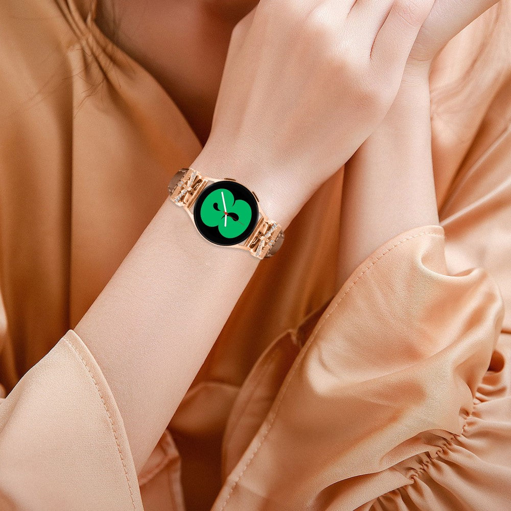 Meget Elegant Kunstlæder Universal Rem passer til Samsung Smartwatch - Brun#serie_6