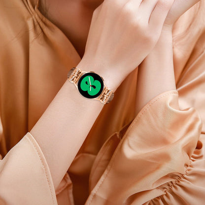 Meget Elegant Kunstlæder Universal Rem passer til Samsung Smartwatch - Brun#serie_6