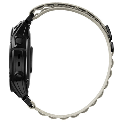 Garmin Fenix 7 / Forerunner 965 / 955 / 945 / 935 Watch Strap Nylon Loop Quick Release 22mm Wristband - Orange#serie_3