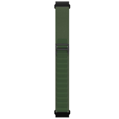 Stilren Nylon Universal Rem passer til Smartwatch - Grøn#serie_4
