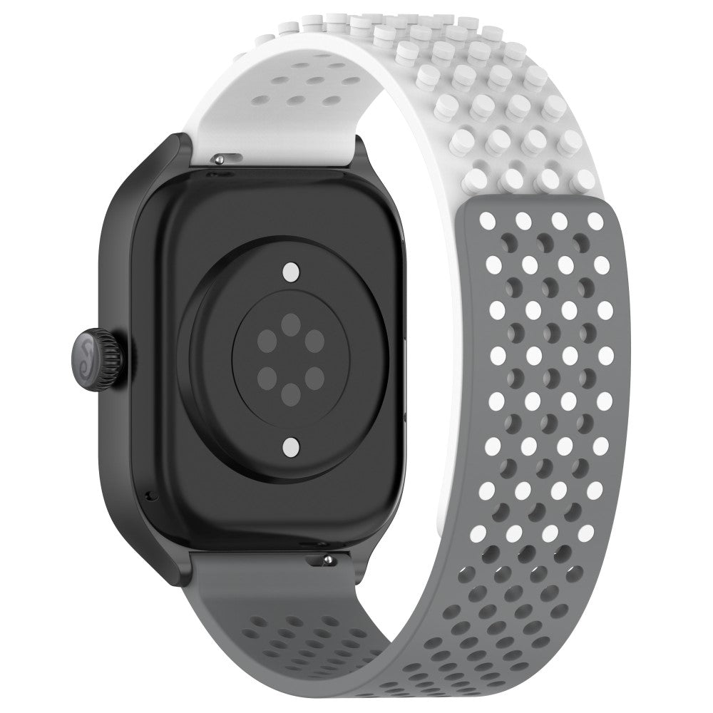 Mega Kønt Silikone Universal Rem passer til Smartwatch - Hvid#serie_1