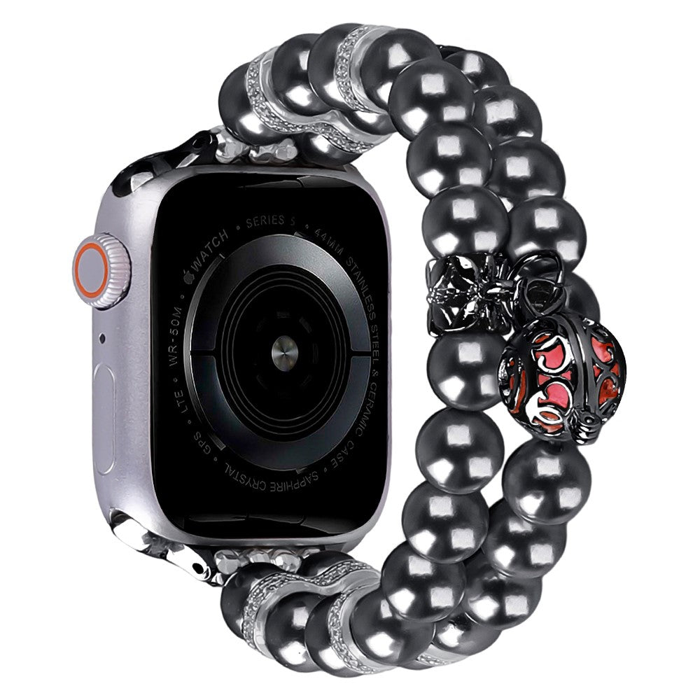 Vildt Sejt Silikone Universal Rem passer til Apple Smartwatch - Sølv#serie_1