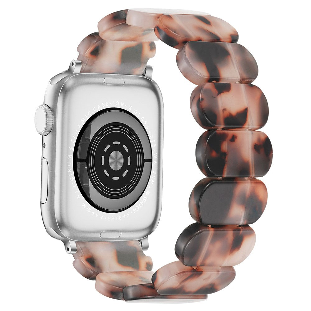 Vildt Hårdfør Silikone Universal Rem passer til Apple Smartwatch - Brun#serie_13