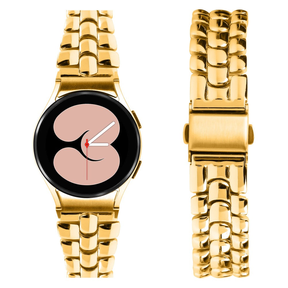 Supercool Metal Universal Rem passer til Samsung Smartwatch - Guld#serie_1