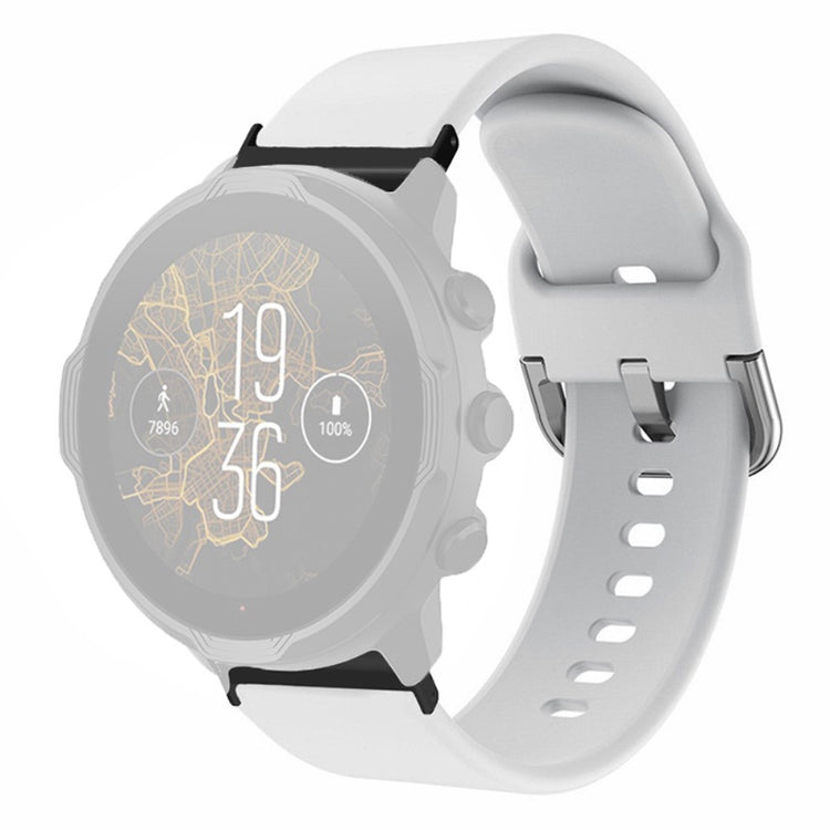 Meget Cool Silikone Universal Rem passer til Smartwatch - Hvid#serie_3