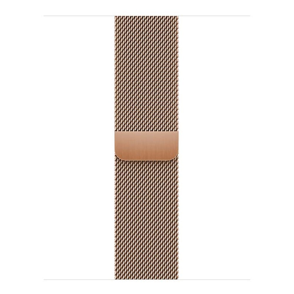 Meget Pænt Metal Universal Rem passer til Smartwatch - Guld#serie_6