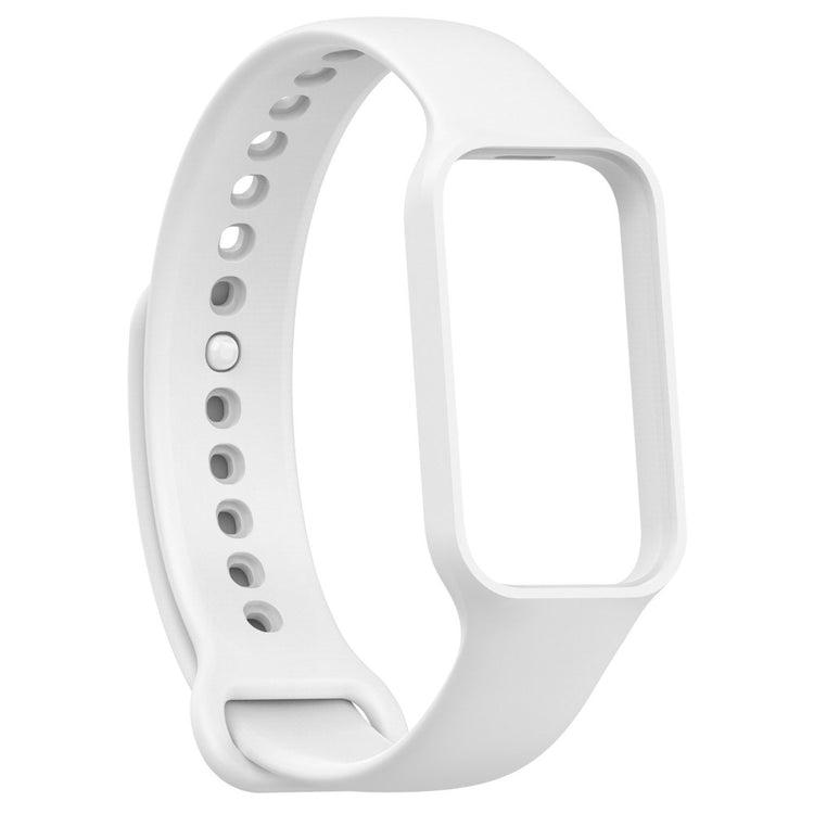 Silikone Universal Rem passer til Xiaomi Redmi Band 2 / Xiaomi Smart Band 8 Active - Hvid#serie_2