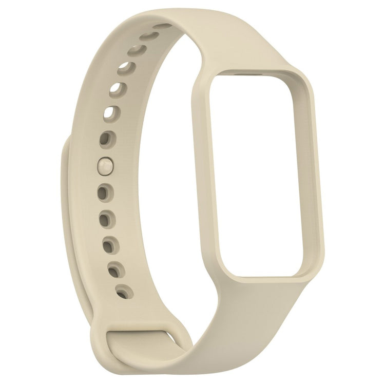 Silikone Universal Rem passer til Xiaomi Redmi Band 2 / Xiaomi Smart Band 8 Active - Hvid#serie_7