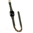Assolutamente Elegante Apple Smartwatch Metallo E Finta Pelle Universali Cinturino