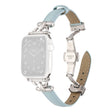 Super Gradevole Apple Smartwatch Finta Pelle Universali Cinturino
