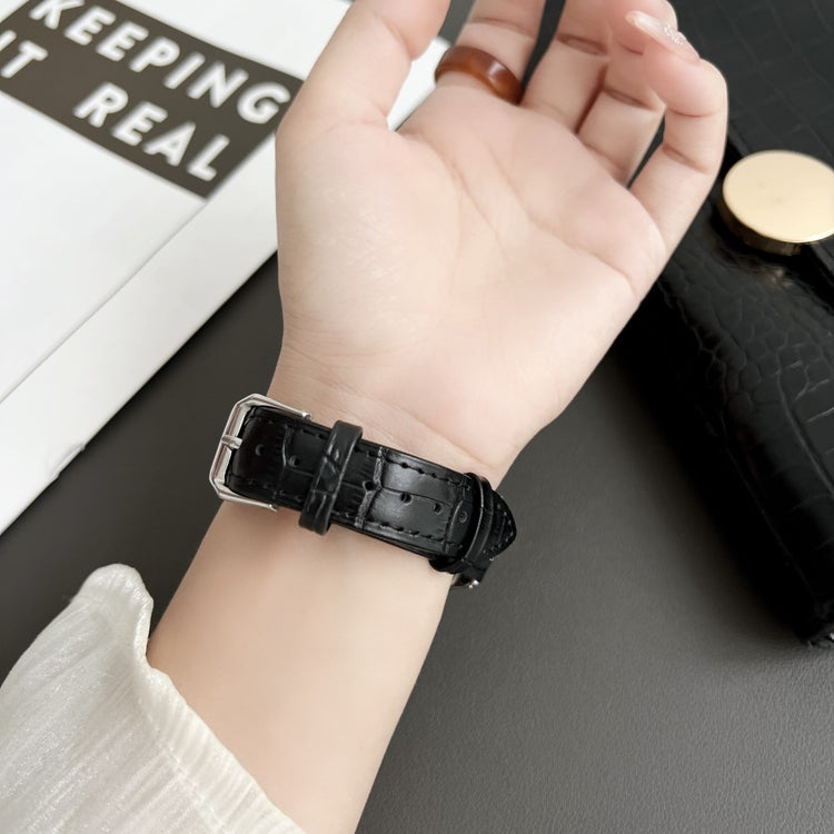 Mega Hårdfør Kunstlæder Rem passer til Xiaomi Smart Band 8 Pro - Pink#serie_5