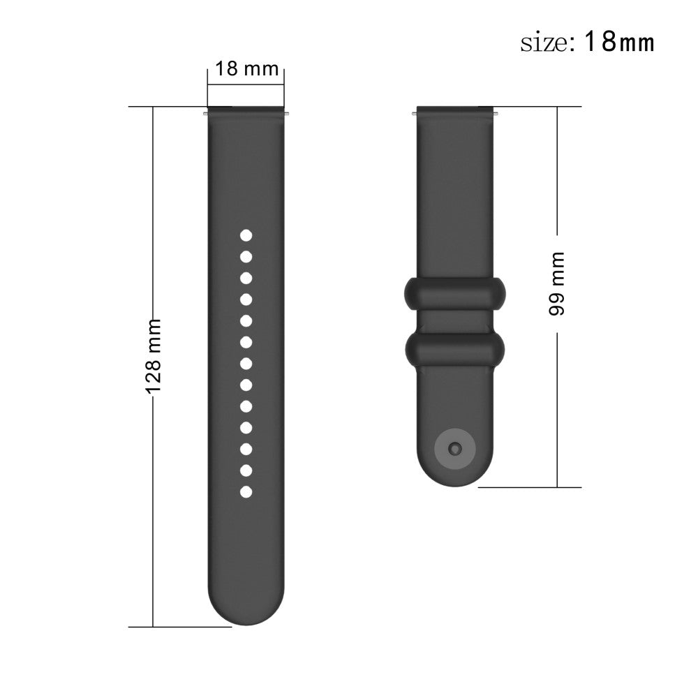 Garmin Venu 3S / Forerunner 265S Watch Strap 18mm Silicone Replacement Watch Bands - Army Green#serie_10