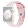 KALEBOL Apple Watch Series 41mm / 40mm / 38mm Silicone Watch Band, Size: S / M