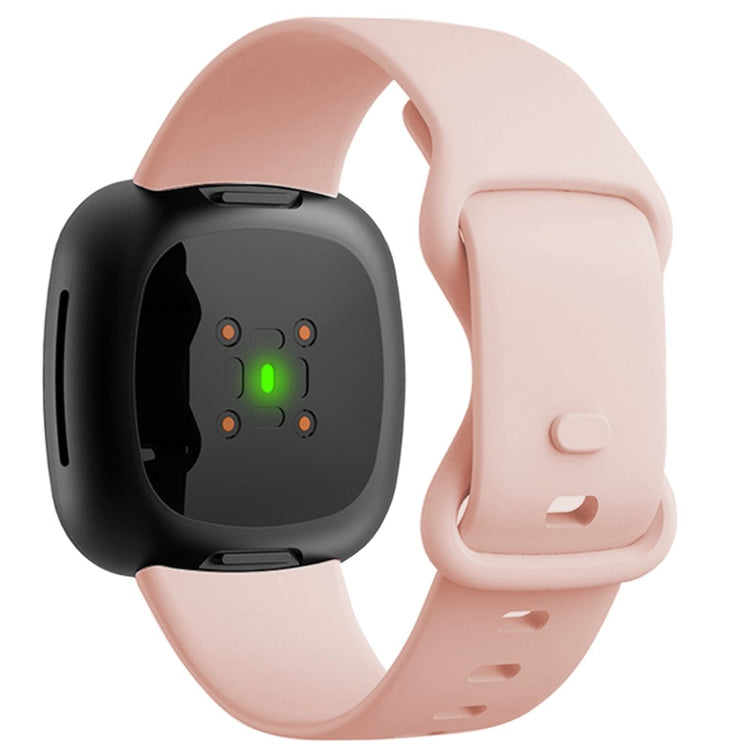 Helt Vildt Skøn Silikone Universal Rem passer til Fitbit Smartwatch - Pink#serie_7